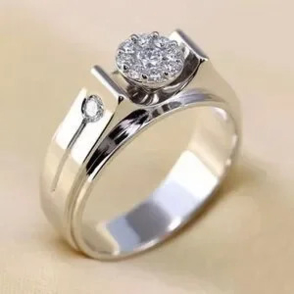 New Luxury Wedding Band Elegant?Stone Ring size 6,7,8
